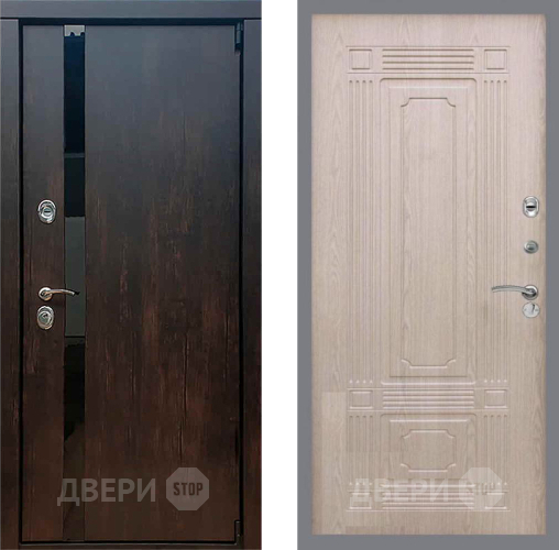 Входная металлическая Дверь Рекс (REX) 26 FL-2 Беленый дуб в Павловском Посаде