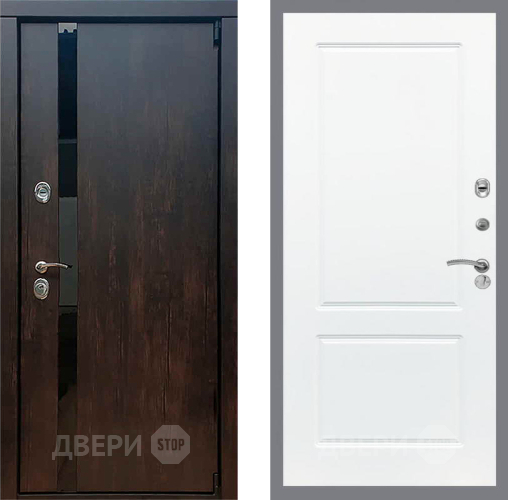 Входная металлическая Дверь Рекс (REX) 26 FL-117 Силк Сноу в Павловском Посаде