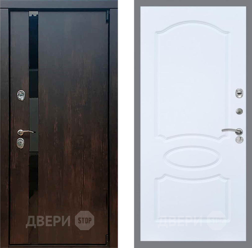 Входная металлическая Дверь Рекс (REX) 26 FL-128 Силк Сноу в Павловском Посаде