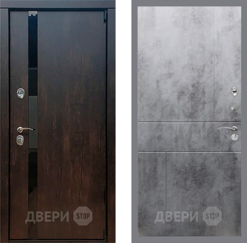 Входная металлическая Дверь Рекс (REX) 26 FL-290 Бетон темный в Павловском Посаде