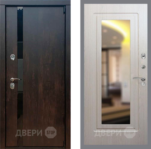Входная металлическая Дверь Рекс (REX) 26 FLZ-120 Беленый дуб в Павловском Посаде
