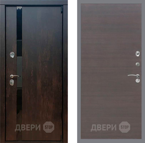 Входная металлическая Дверь Рекс (REX) 26 GL венге поперечный в Павловском Посаде