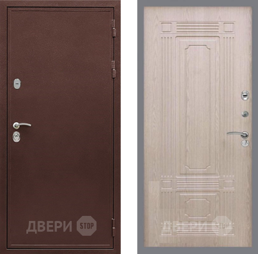 Дверь Рекс (REX) 5 металл 3 мм FL-2 Беленый дуб в Павловском Посаде