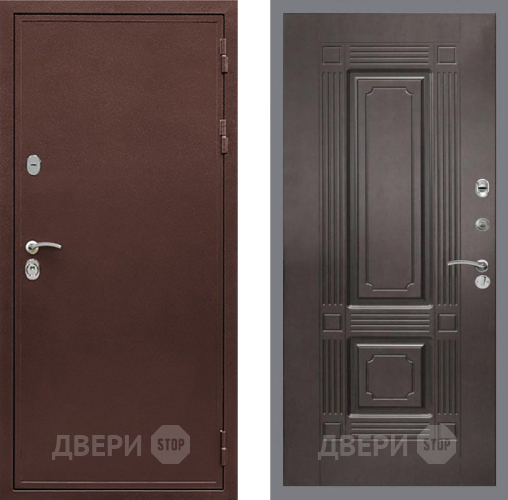 Дверь Рекс (REX) 5 металл 3 мм FL-2 Венге в Павловском Посаде