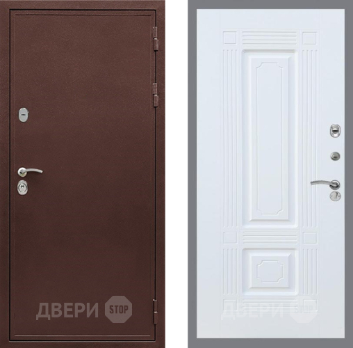 Дверь Рекс (REX) 5 металл 3 мм FL-2 Силк Сноу в Павловском Посаде