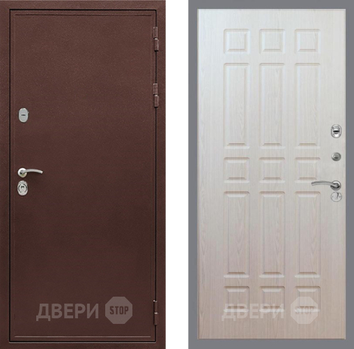 Дверь Рекс (REX) 5 металл 3 мм FL-33 Беленый дуб в Павловском Посаде