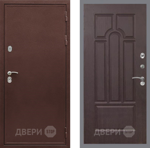 Входная металлическая Дверь Рекс (REX) 5 металл 3 мм FL-58 Венге в Павловском Посаде