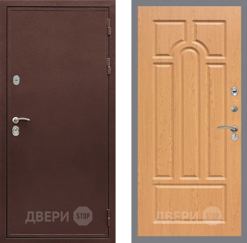 Входная металлическая Дверь Рекс (REX) 5 металл 3 мм FL-58 Дуб в Павловском Посаде