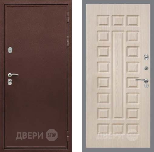 Дверь Рекс (REX) 5 металл 3 мм FL-183 Беленый дуб в Павловском Посаде
