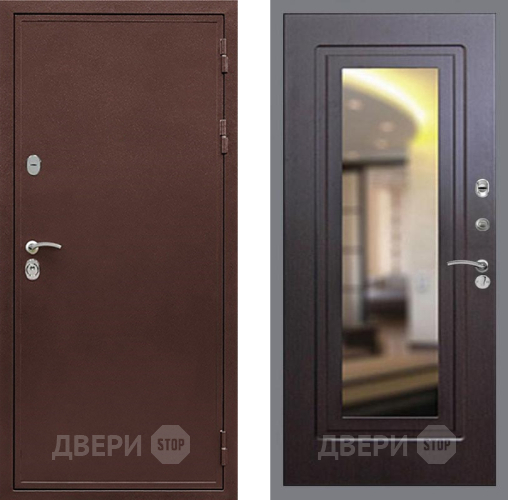 Дверь Рекс (REX) 5 металл 3 мм FLZ-120 Венге в Павловском Посаде