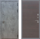 Входная металлическая Дверь Стоп БЕТОН Гладкая венге поперечный в Павловском Посаде