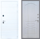 Входная металлическая Дверь Стоп ТРЕНДО ФЛ-128 Сандал белый в Павловском Посаде