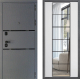 Входная металлическая Дверь Дверной континент Диамант Дизайн ФЛЗ-2 Зеркало Белый софт в Павловском Посаде