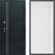 Входная металлическая Дверь Дверной континент Теплолюкс Дизайн ФЛ-757 Белое Стекло Софт милк в Павловском Посаде