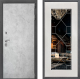 Входная металлическая Дверь Дверной континент ДК-3/743 ФЛ-Тиффани Зеркало Белое дерево в Павловском Посаде