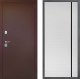 Дверь Дверной континент Рубикон Медь Дизайн ФЛ-757 Черное Стекло Софт милк в Павловском Посаде