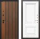 Дверь Лабиринт (LABIRINT) Шторм 26 Белый (RAL-9003) в Павловском Посаде