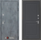 Входная металлическая Дверь Лабиринт (LABIRINT) Бетон 11 Графит софт в Павловском Посаде