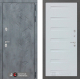 Входная металлическая Дверь Лабиринт (LABIRINT) Бетон 14 Дуб кантри белый горизонтальный в Павловском Посаде