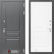 Входная металлическая Дверь Лабиринт (LABIRINT) Платинум 11 Белый софт в Павловском Посаде