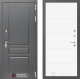 Входная металлическая Дверь Лабиринт (LABIRINT) Платинум 13 Белый софт в Павловском Посаде