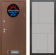 Входная металлическая Дверь Лабиринт (LABIRINT) Термо Магнит 21 Грей софт в Павловском Посаде