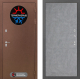Входная металлическая Дверь Лабиринт (LABIRINT) Термо Магнит 21 Бетон светлый в Павловском Посаде