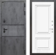 Входная металлическая Дверь Лабиринт (LABIRINT) Инфинити 26 Белый (RAL-9003) в Павловском Посаде