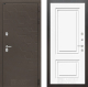 Входная металлическая Дверь Лабиринт (LABIRINT) Смоки 26 Белый (RAL-9003) в Павловском Посаде