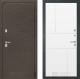 Входная металлическая Дверь Лабиринт (LABIRINT) Смоки 21 Белый софт в Павловском Посаде