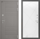 Входная металлическая Дверь Лабиринт (LABIRINT) Формо 24 Белый софт в Павловском Посаде