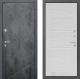 Входная металлическая Дверь Лабиринт (LABIRINT) Лофт 06 Белое дерево в Павловском Посаде