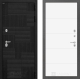 Входная металлическая Дверь Лабиринт (LABIRINT) Pazl 13 Белый софт в Павловском Посаде