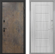 Входная металлическая Дверь Интекрон (INTECRON) Профит Black Гранж ФЛ-39 Сандал белый в Павловском Посаде