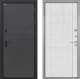 Входная металлическая Дверь Интекрон (INTECRON) Профит Black Эковенге В-07 с молдингом Лофт белый в Павловском Посаде