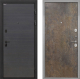 Входная металлическая Дверь Интекрон (INTECRON) Профит Black Эковенге Гладкая Гранж в Павловском Посаде