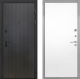 Входная металлическая Дверь Интекрон (INTECRON) Профит Black ФЛ-295 Гладкая Силк Сноу в Павловском Посаде