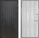 Входная металлическая Дверь Интекрон (INTECRON) Профит Black ФЛ-295 В-07 с молдингом Сандал белый в Павловском Посаде