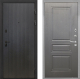 Входная металлическая Дверь Интекрон (INTECRON) Профит Black ФЛ-295 ФЛ-243 Графит вуд дуб в Павловском Посаде