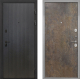 Входная металлическая Дверь Интекрон (INTECRON) Профит Black ФЛ-295 Гладкая Гранж в Павловском Посаде