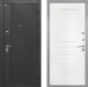 Входная металлическая Дверь Интекрон (INTECRON) Олимпия Black 4К ФЛ-243 Белый матовый в Павловском Посаде