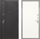 Входная металлическая Дверь Интекрон (INTECRON) Олимпия Black 4К Гладкая Слоновая кость в Павловском Посаде