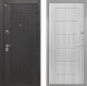 Входная металлическая Дверь Интекрон (INTECRON) Олимпия Black 4К ФЛ-39 Сандал белый в Павловском Посаде