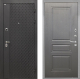 Входная металлическая Дверь Интекрон (INTECRON) Олимпия Black 4К ФЛ-243 Графит вуд дуб в Павловском Посаде