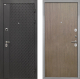 Входная металлическая Дверь Интекрон (INTECRON) Олимпия Black 4К Гладкая шпон Венге коричневый в Павловском Посаде