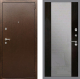 Входная металлическая Дверь Рекс (REX) 1А Медный Антик СБ-16 Зеркало Венге в Павловском Посаде
