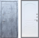 Входная металлическая Дверь Рекс (REX) 28 FL-128 Белый ясень в Павловском Посаде