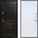 Входная металлическая Дверь Рекс (REX) Премиум-Н FL-128 Белый ясень в Павловском Посаде