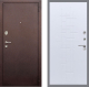 Входная металлическая Дверь Рекс (REX) 2 Медный Антик FL-289 Белый ясень в Павловском Посаде