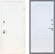 Дверь Рекс (REX) 5 Белая Шагрень FL-128 Белый ясень в Павловском Посаде